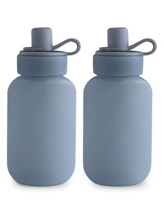 Mushie - Lot de 2 gourdes alimentaires
