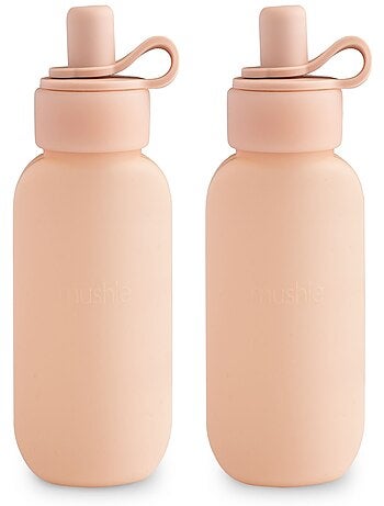 Mushie - Lot de 2 gourdes alimentaires