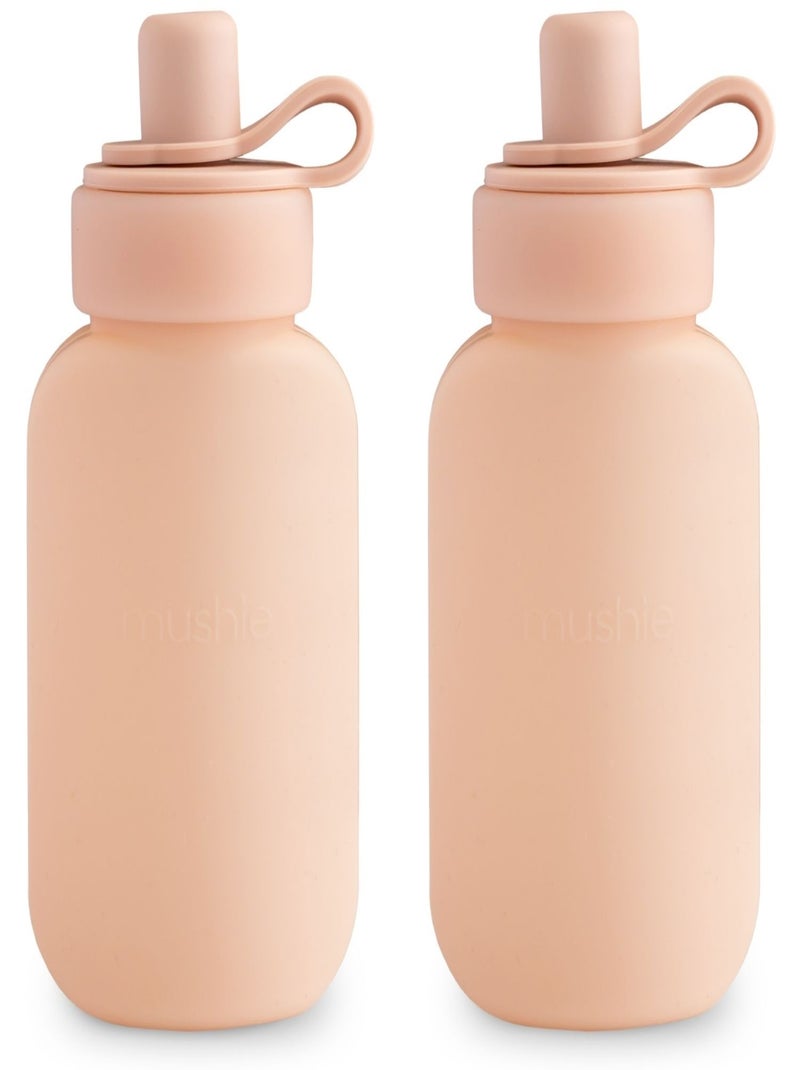 Mushie - Lot de 2 gourdes alimentaires Rose - Kiabi
