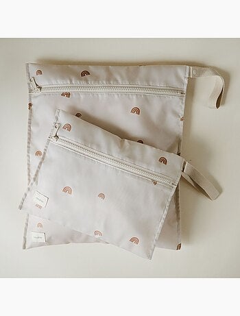 Mushie - lot de 2 sacs étanches pour vêtements mouillés