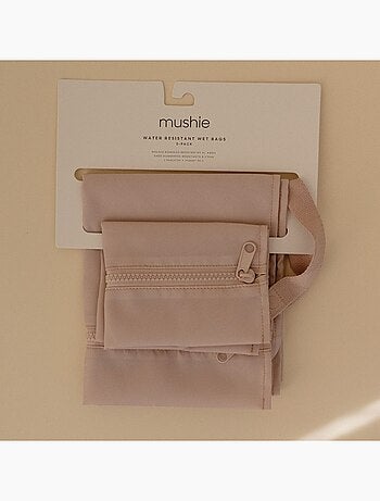Mushie - lot de 2 sacs étanches pour vêtements mouillés