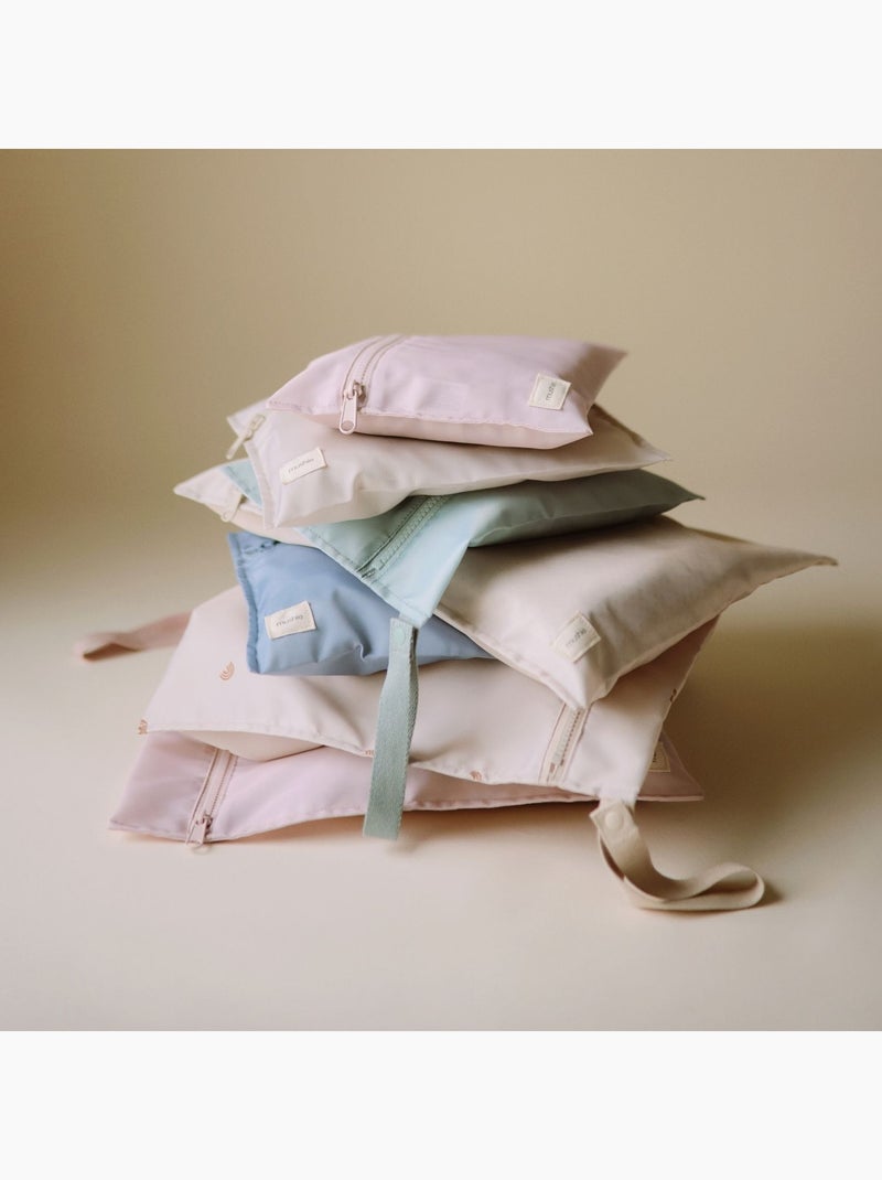 Mushie - lot de 2 sacs étanches pour vêtements mouillés Rose - Kiabi