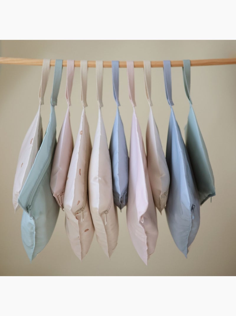 Mushie - lot de 2 sacs étanches pour vêtements mouillés Rose - Kiabi