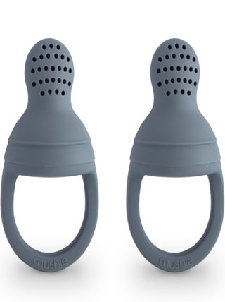 Mushie - Lot de 2 sucette grignoteuses