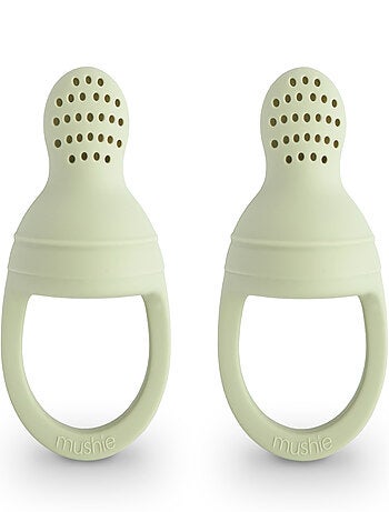 Mushie - Lot de 2 sucette grignoteuses