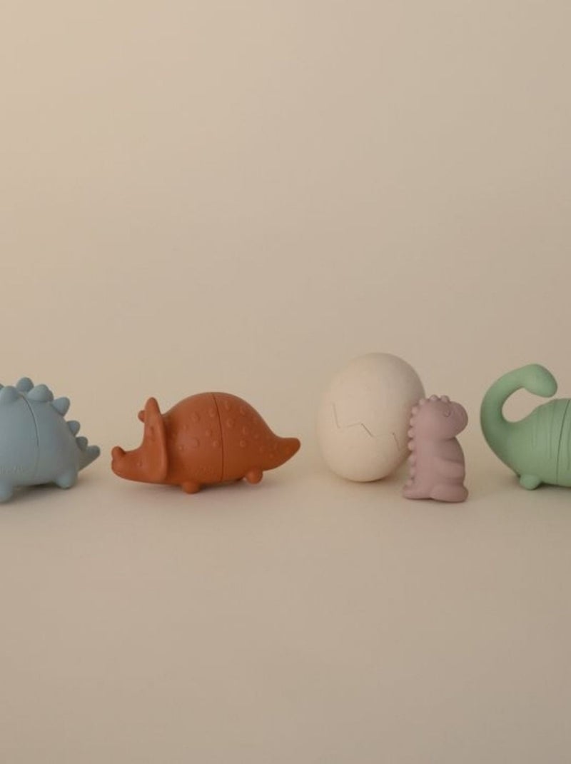 Mushie - Lot de 4 jouets de bain Multicolore - Kiabi