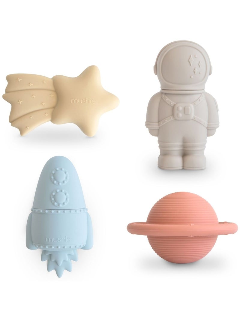 Mushie - Lot de 4 jouets de bain Multicolore - Kiabi