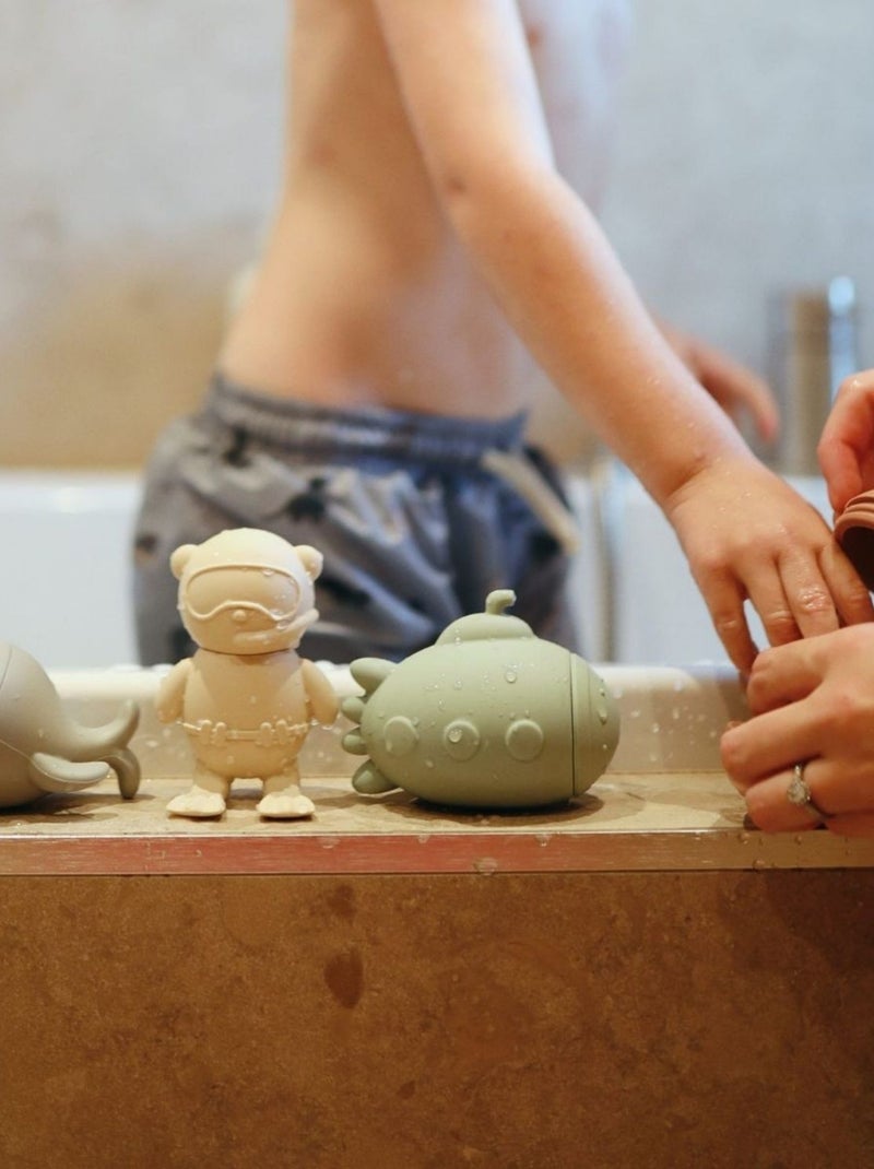 Mushie - Lot de 4 jouets de bain Multicolore - Kiabi