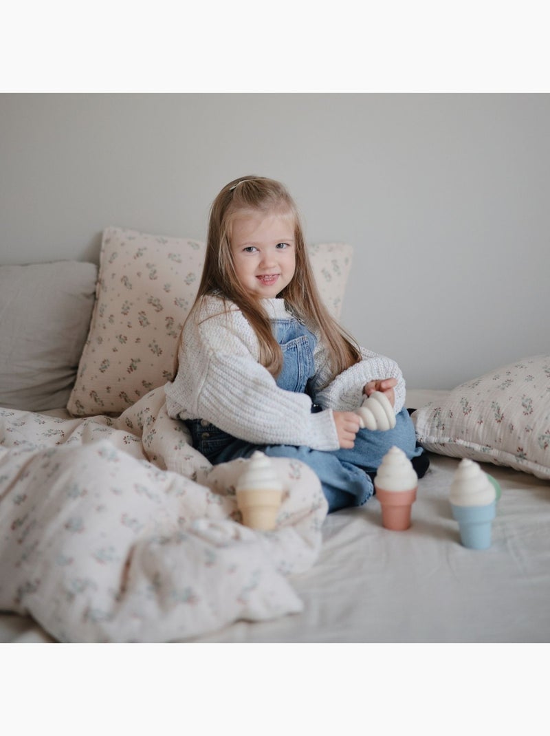 Mushie - Lot de 4 jouets de bain Multicolore - Kiabi