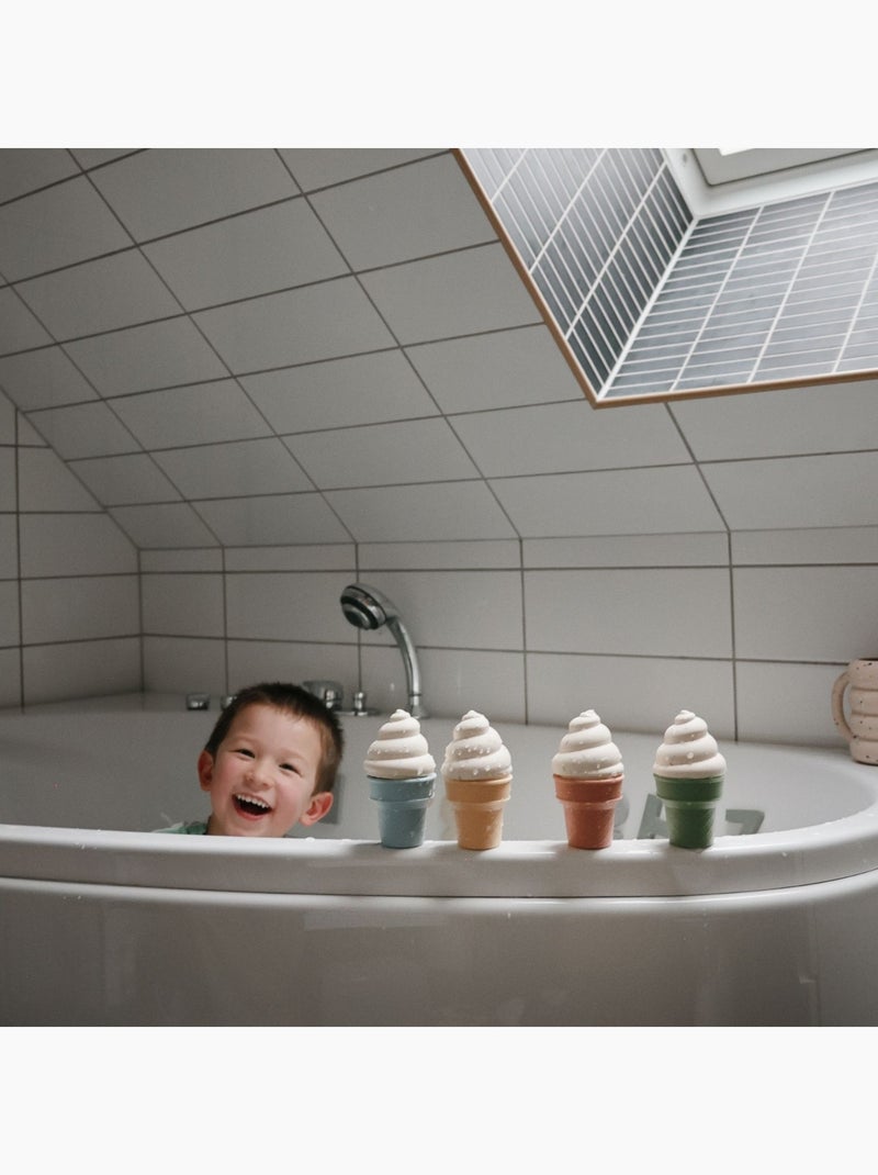 Mushie - Lot de 4 jouets de bain Multicolore - Kiabi