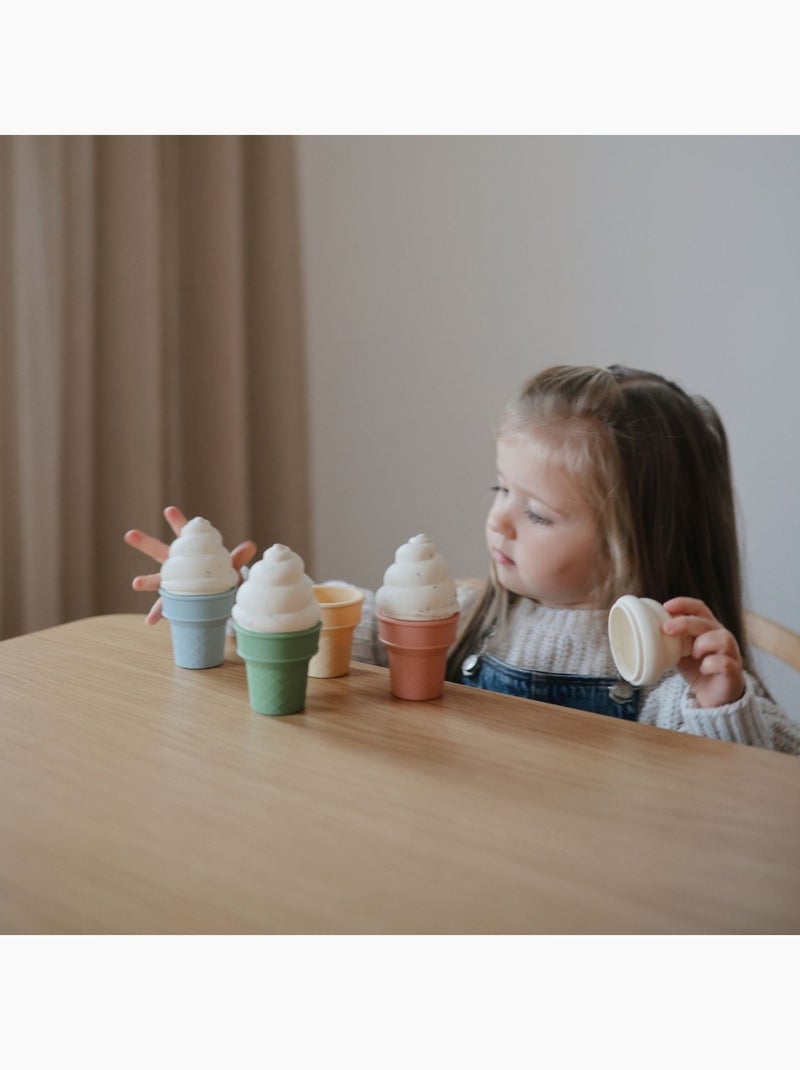 Mushie - Lot de 4 jouets de bain Multicolore - Kiabi