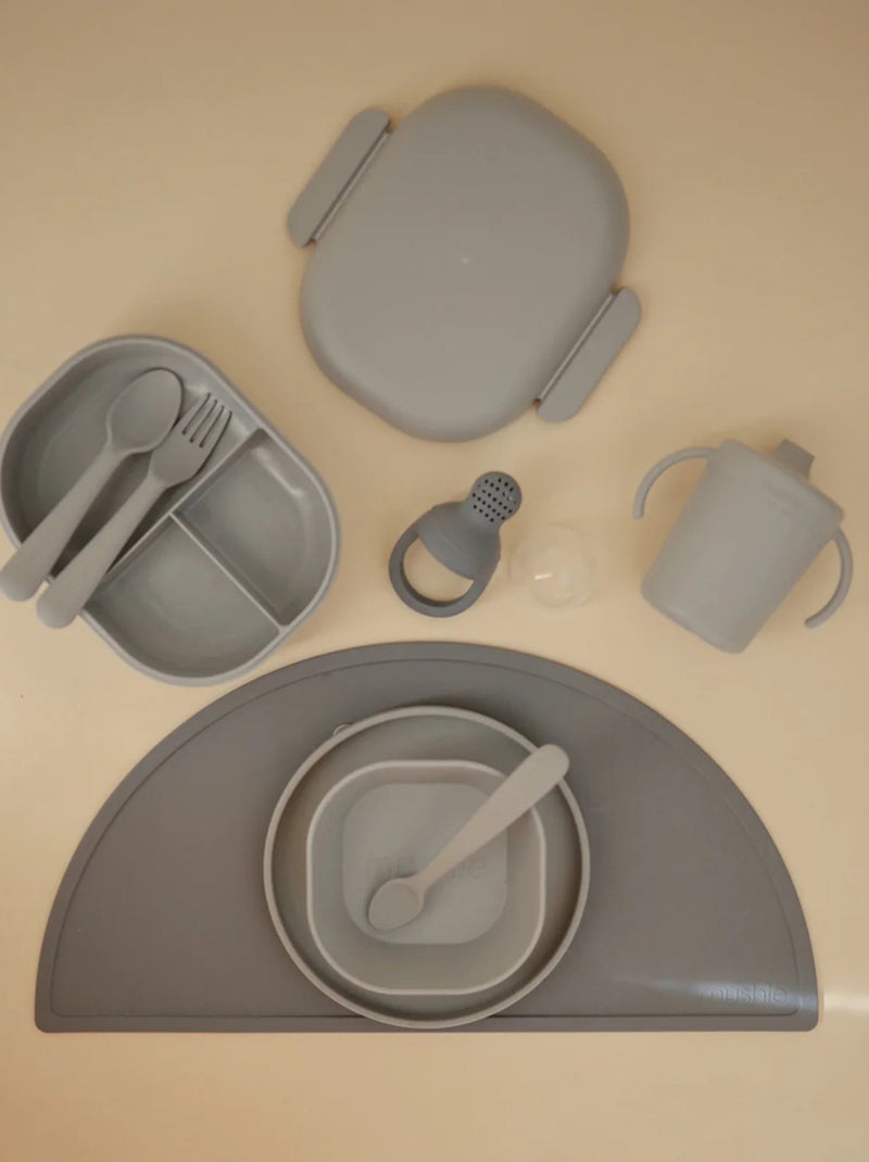 Mushie - Lunchbox Gris - Kiabi