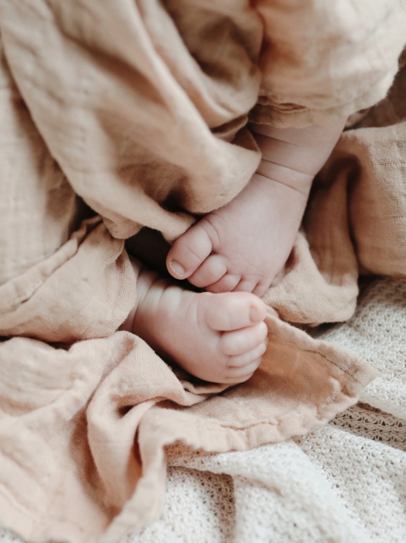Mushie - Maxi lange en coton bio Beige - Kiabi