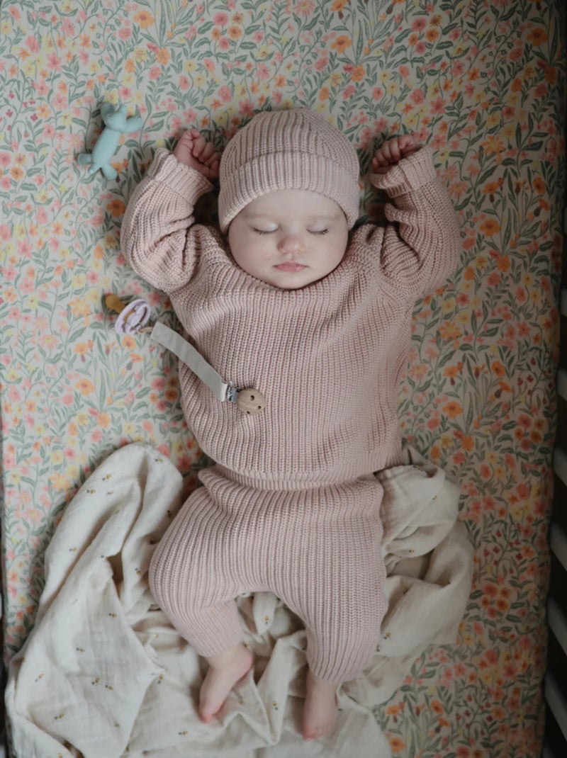 Mushie - Maxi lange en coton bio Beige - Kiabi
