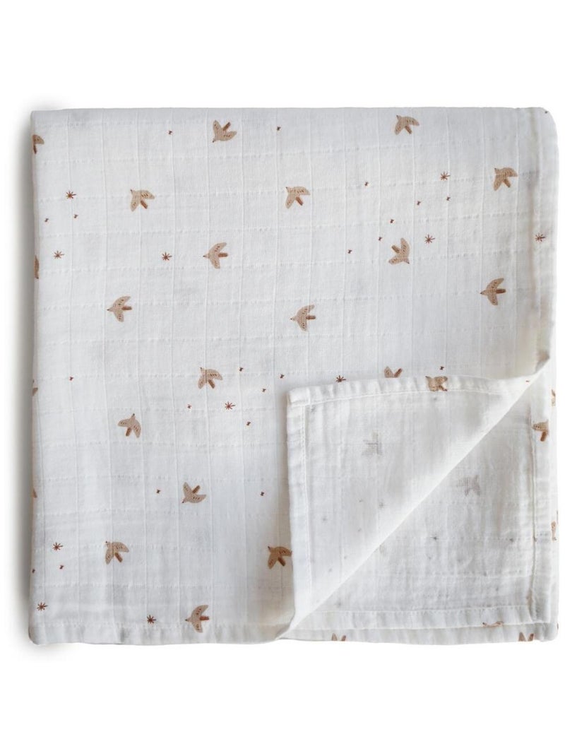 Mushie - Maxi lange en coton bio Blanc - Kiabi