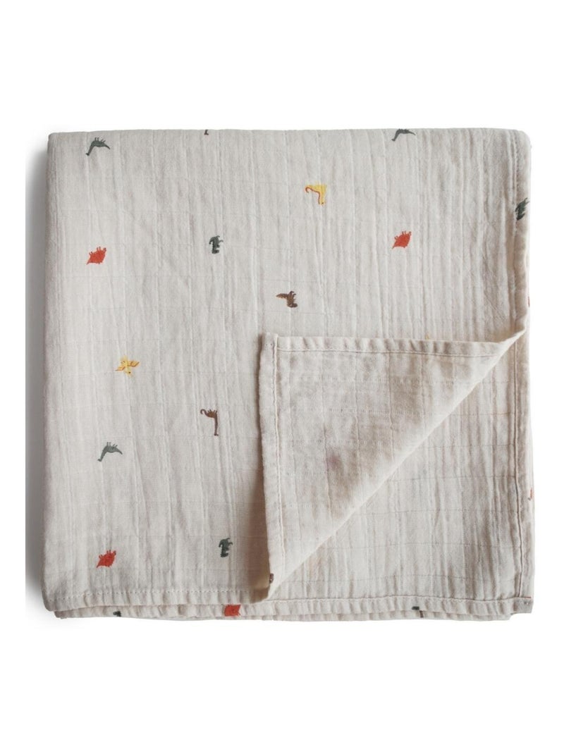 Mushie - Maxi lange en coton bio Ecru - Kiabi