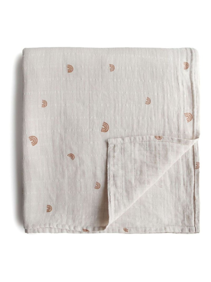 Mushie - Maxi lange en coton bio Ecru - Kiabi
