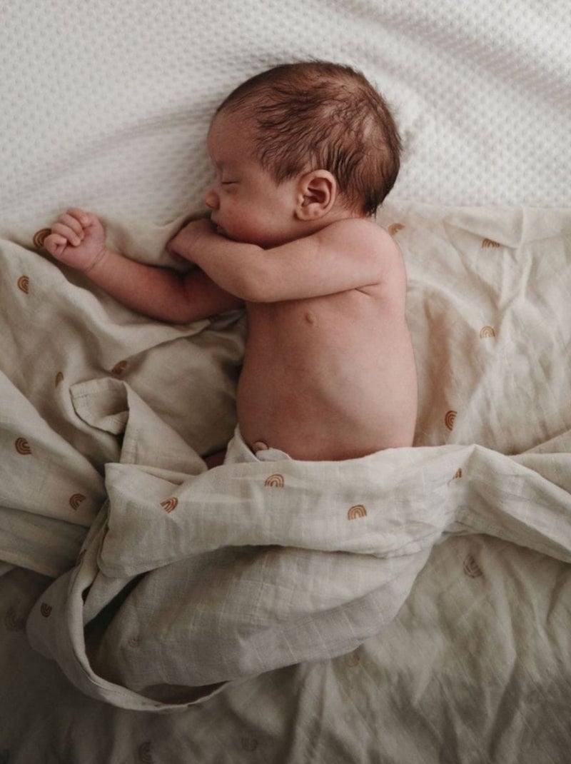 Mushie - Maxi lange en coton bio Ecru - Kiabi