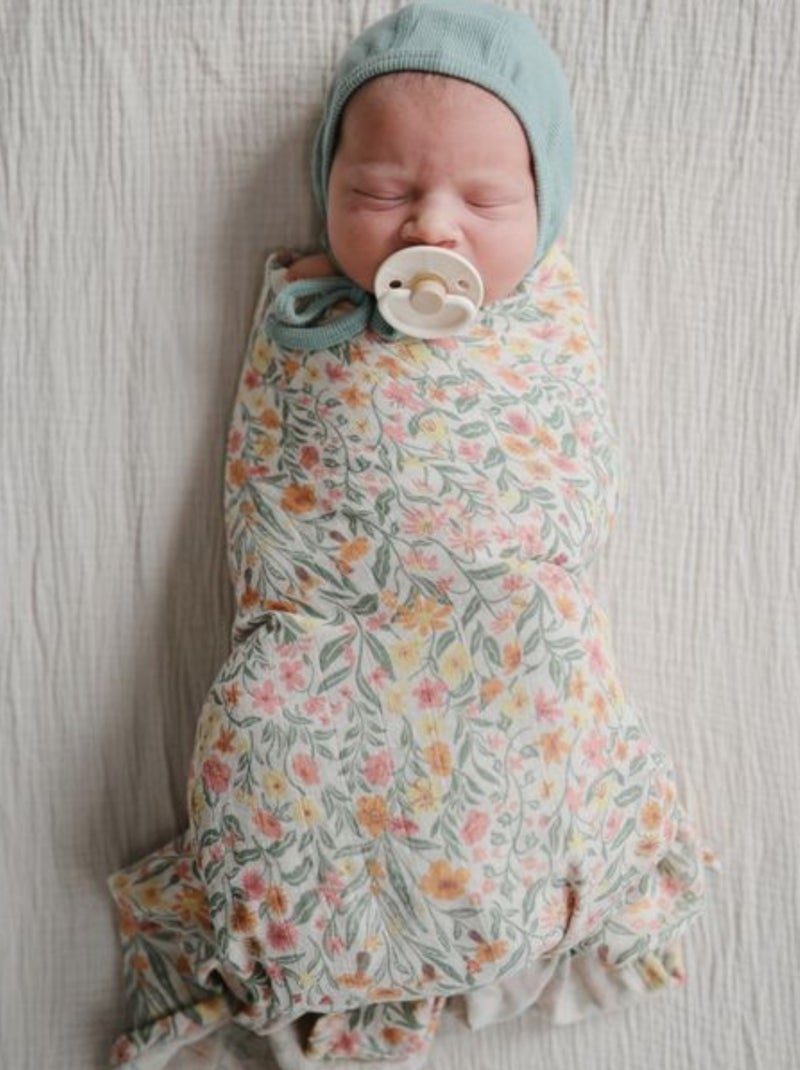 Mushie - Maxi lange en coton bio Ecru - Kiabi