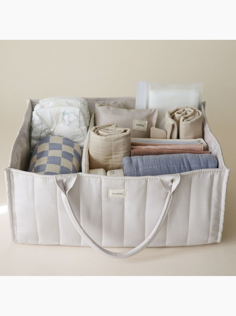 Mushie - Panier à couches Ecru - Kiabi
