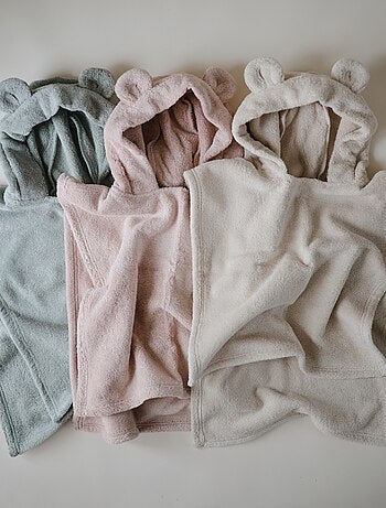 Mushie - Poncho de bain Bear