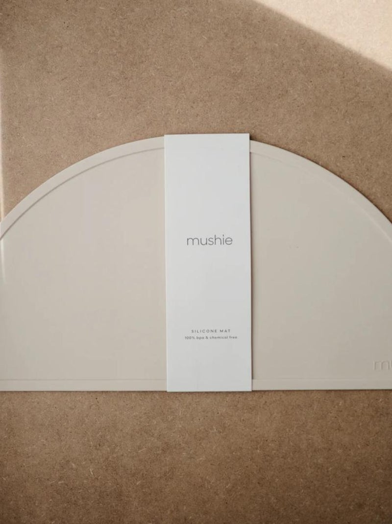 Mushie - Set de table en silicone Beige - Kiabi