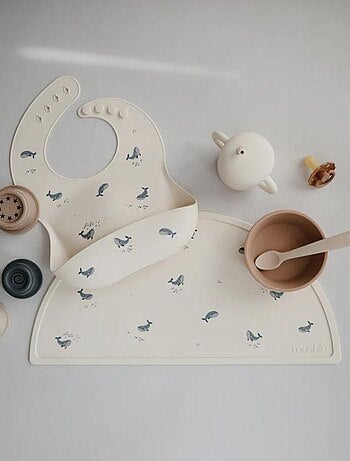 Mushie - Set de table en silicone