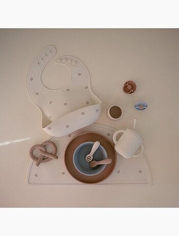 Mushie - Set de table en silicone