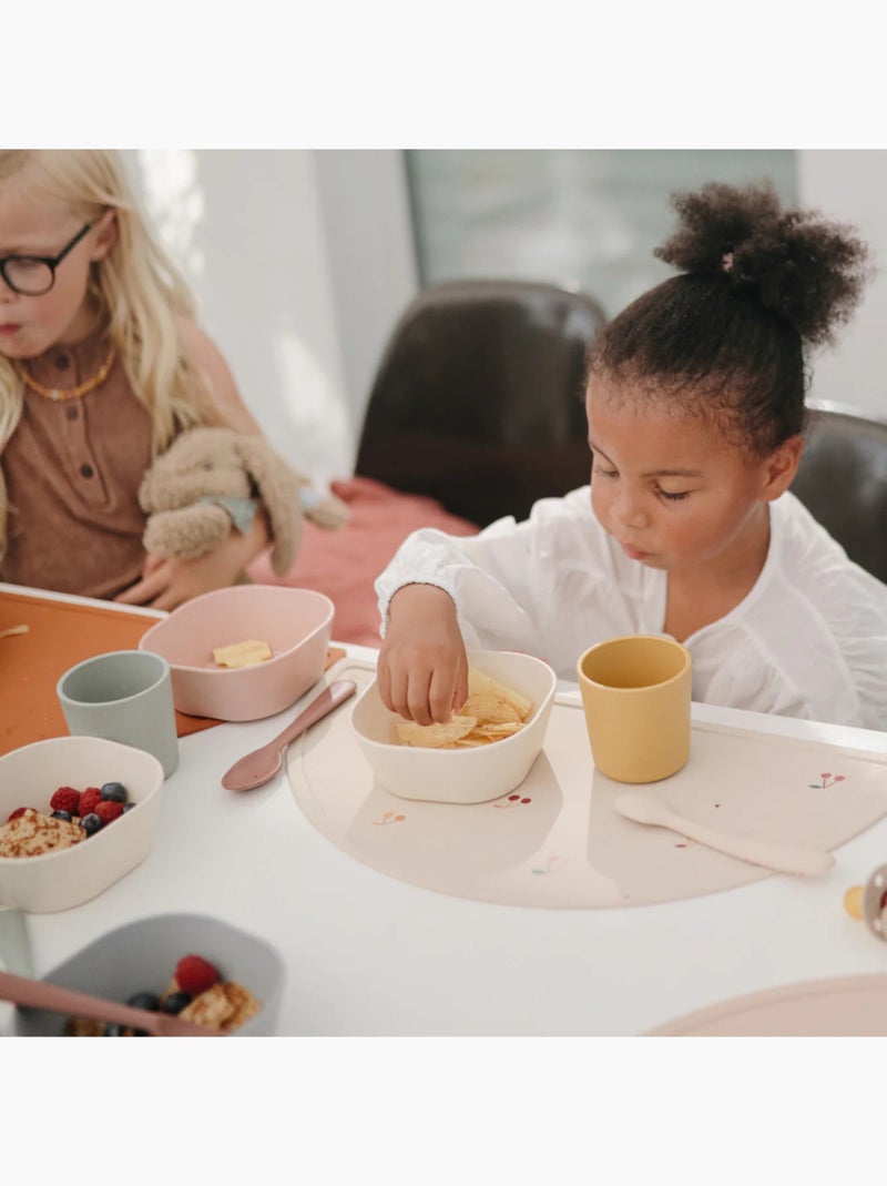 Mushie - Set de table en silicone Ecru - Kiabi