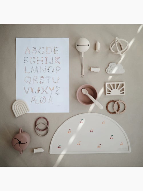 Mushie - Set de table en silicone - Kiabi