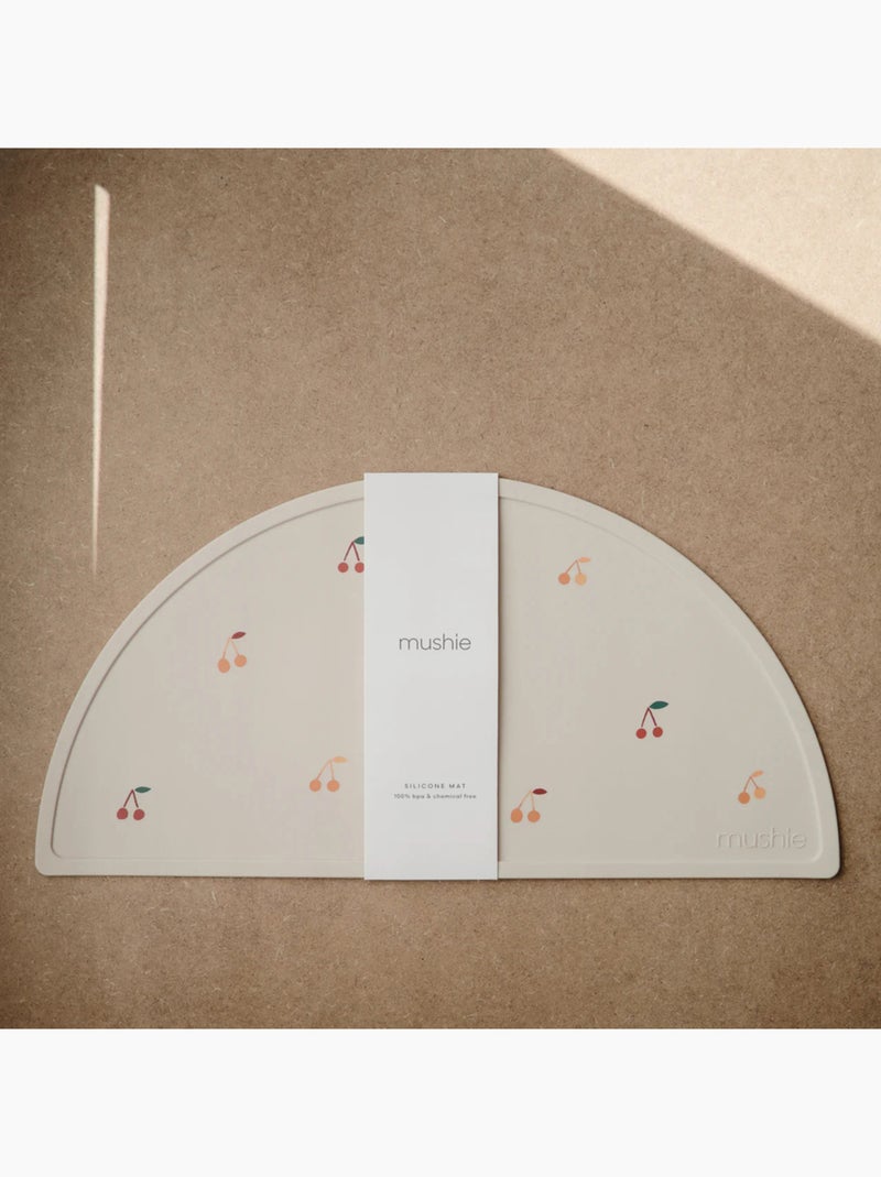 Mushie - Set de table en silicone Ecru - Kiabi