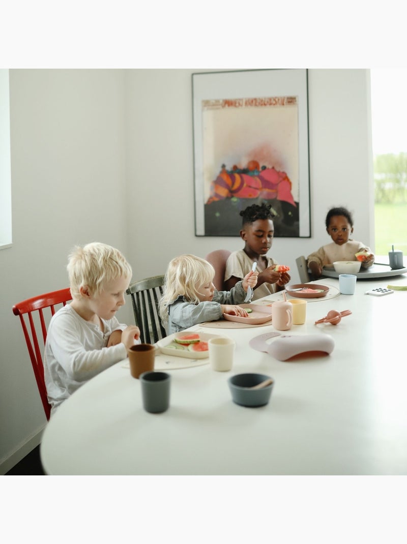 Mushie - Set de table en silicone Marron - Kiabi