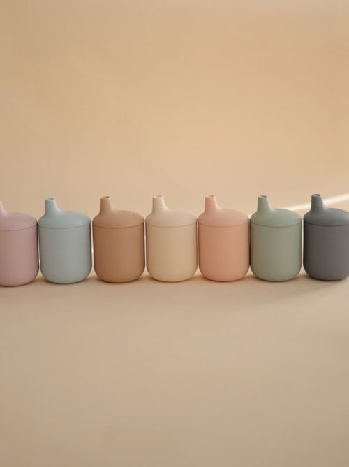 Mushie - Tasse à bec en silicone - Kiabi