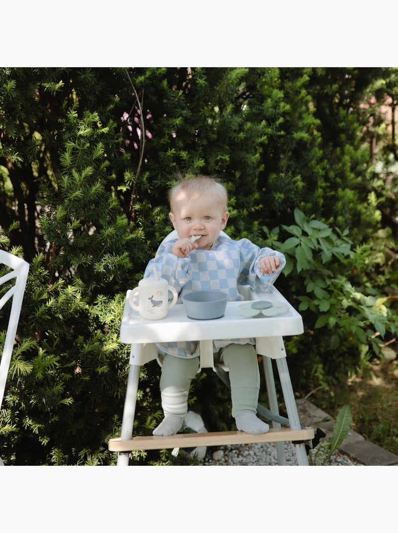 Mushie - Tasse à paille en silicone Ecru - Kiabi