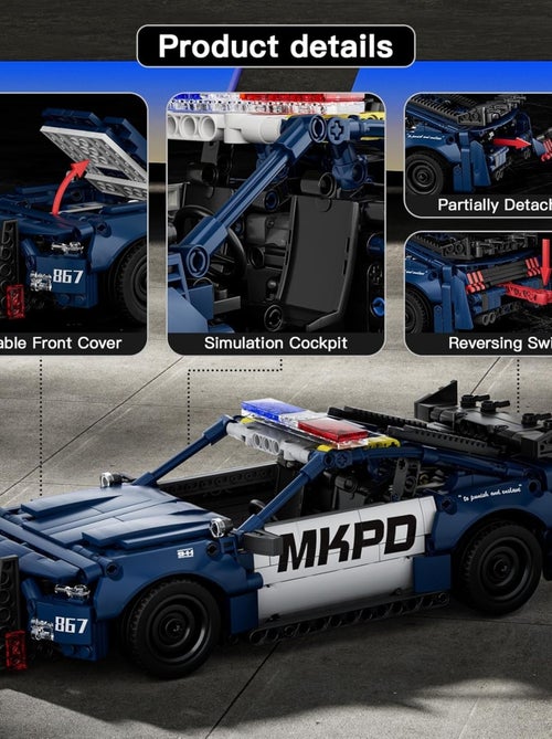 Mustang de police - Kiabi