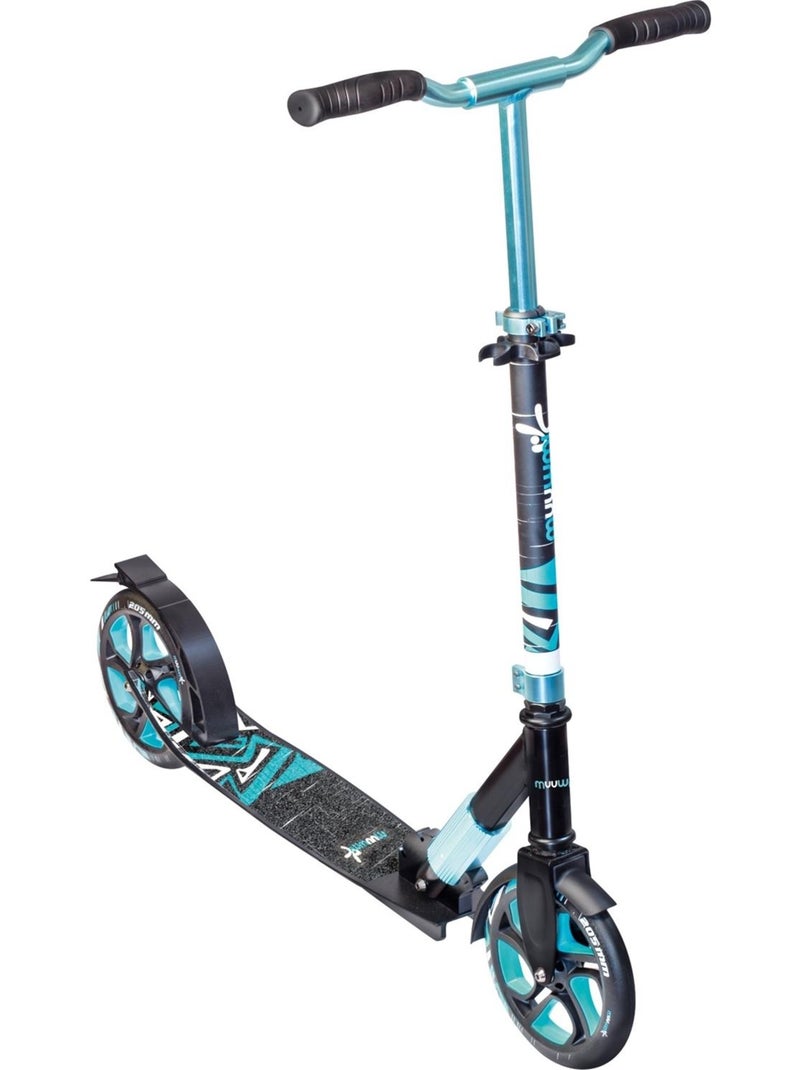 muuwmi Aluminium Trottinette Deluxe 205 mm turquoise N/A - Kiabi