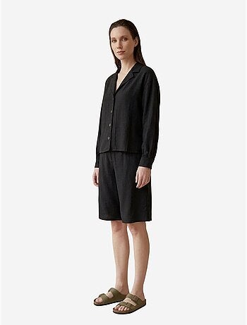 My fashion ensemble chemise et short en popeline de coton