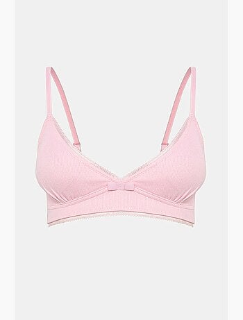 My first bra basic rib lot de 2 soutiens-gorge en coton penti