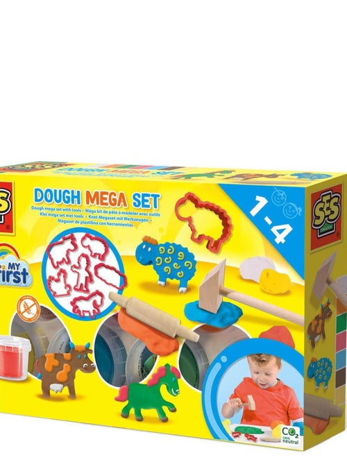 My first – Méga kit de pâte à modeler avec outils - Kiabi