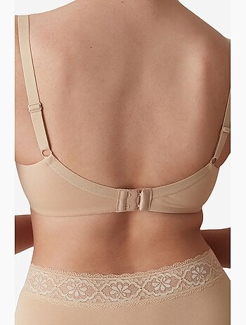 My form soutien-gorge sculptant à détails en dentelle, à armatures, sans rembourrage penti