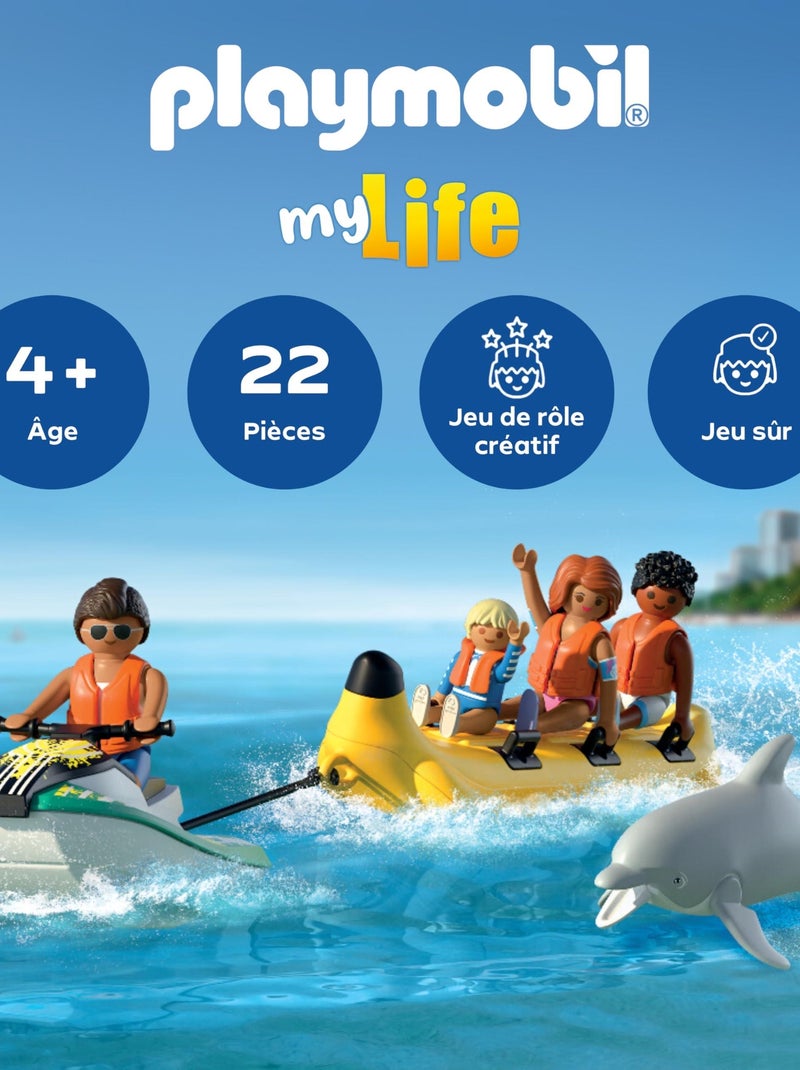 My Life - 71905 - Scooter des mers et banane tractée - Jouet à partir de 4 ans N/A - Kiabi