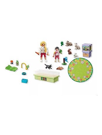 My Life Animalerie avec enclos à lapins