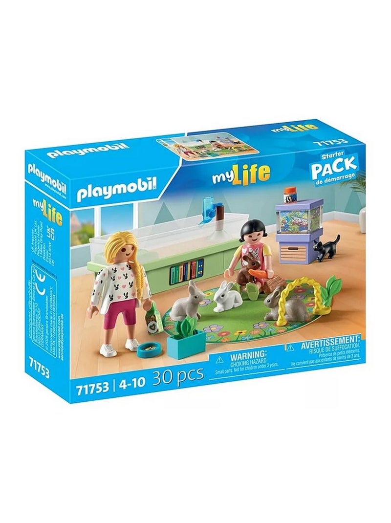 My Life Animalerie avec enclos à lapins N/A - Kiabi