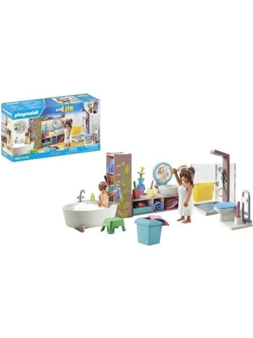 My Life Salle de bains avec douche et baignoire - Kiabi