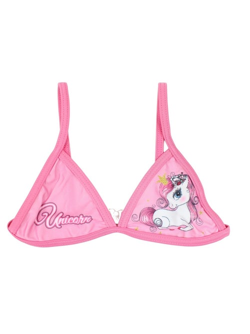 My little pony - maillot de bain 1 pièce à volant imprimé, fines bretelles - Kiabi