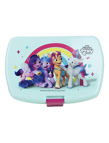 My little pony lot vaisselle pour enfant - sac à dos