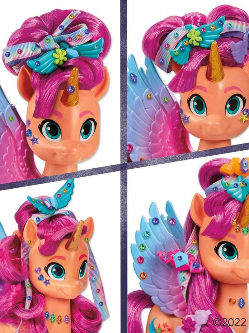 My Little Pony Sunny Coiffure Stylée - Hasbro Multicolore - Kiabi