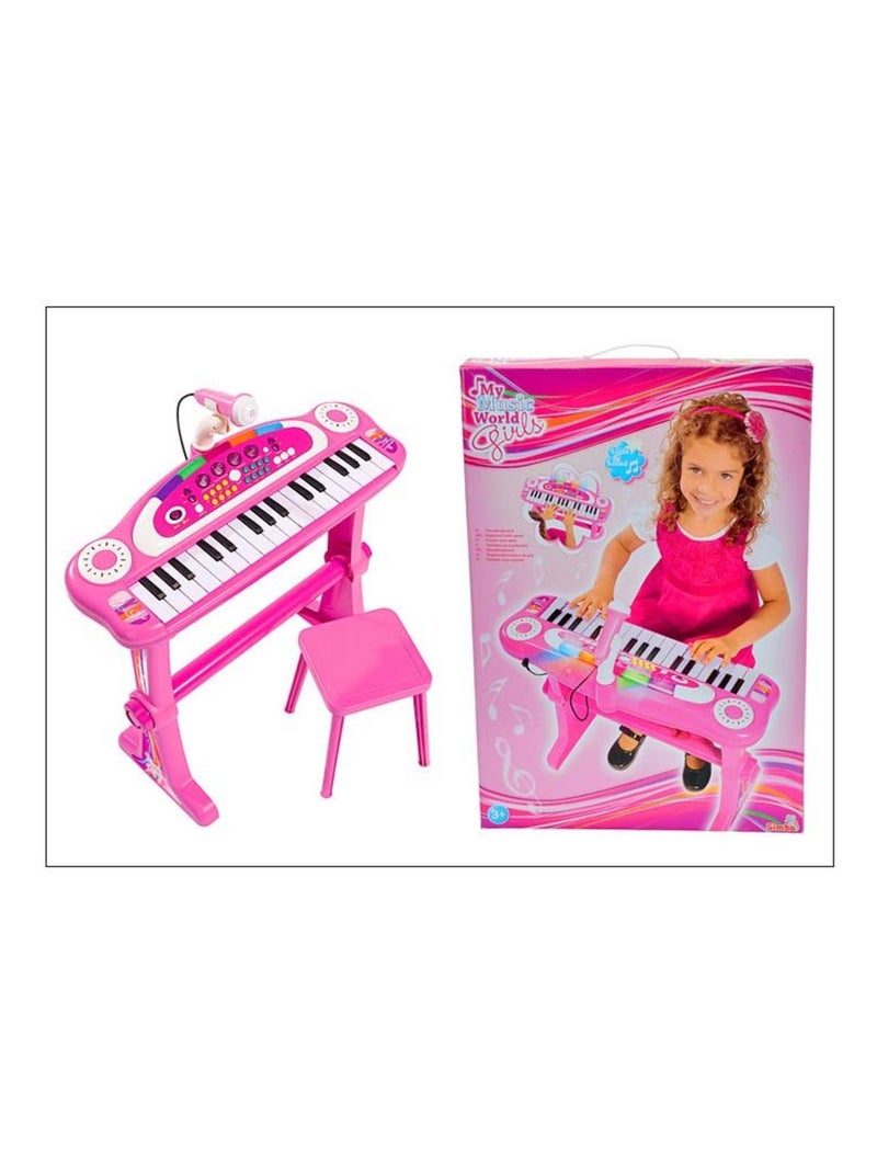 My Music World keyboard sur pied Rose - Kiabi