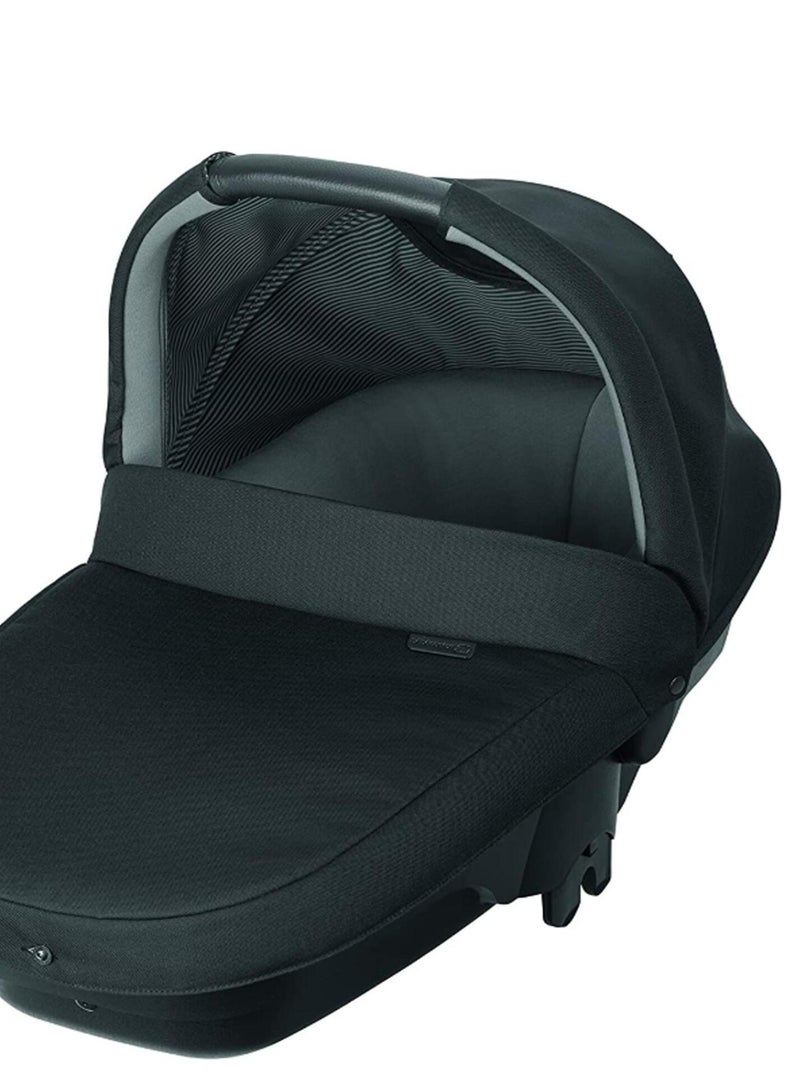 Nacelle BEBE CONFORT Amber Plus, Groupe 0, Utilisable en voiture, Confortable, Black Raven Noir Noir Noir - Kiabi