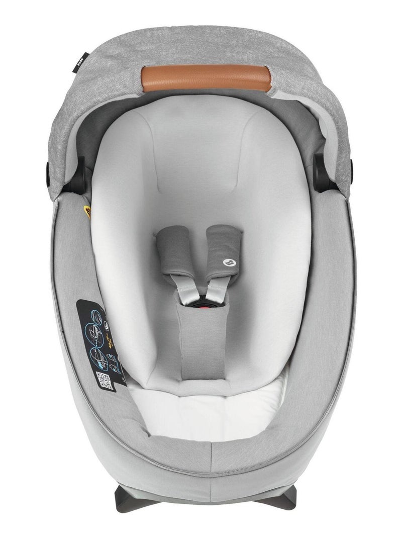 Nacelle Sécuritaire BEBE CONFORT Jade, Groupe 0, Isofix, i-Size, avec réducteur, Nomad Grey Gris Beige - Kiabi